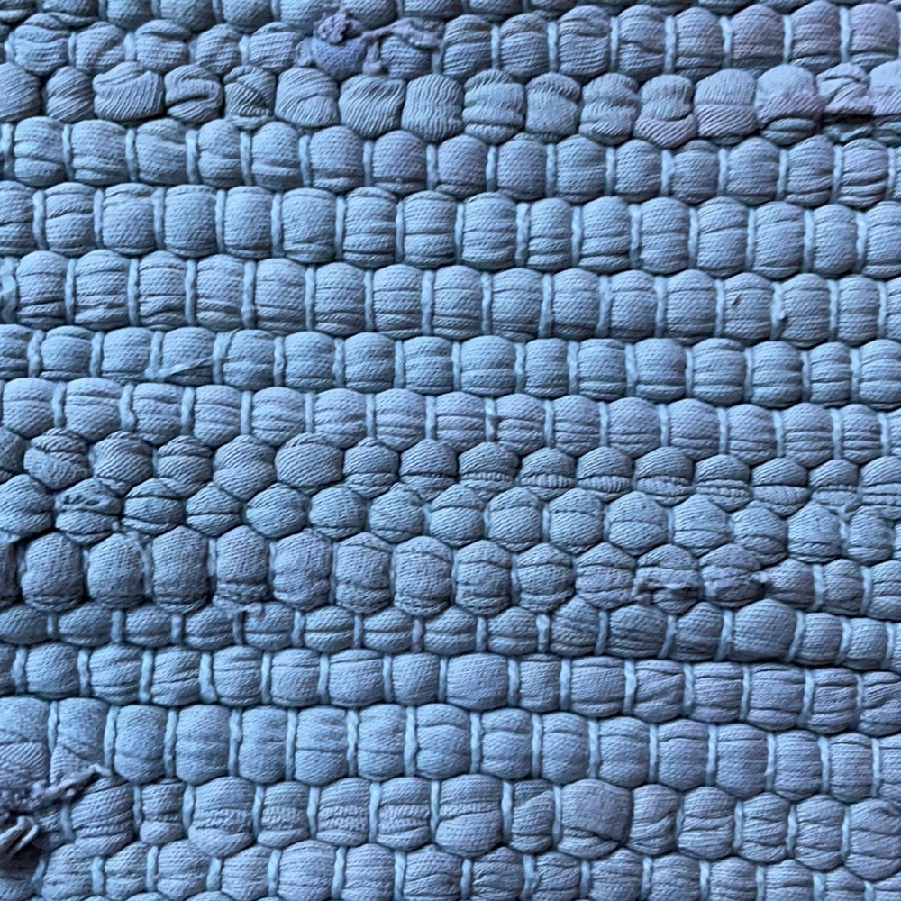 🌿Blue/Gray Small Rug - Picture 7 of 7